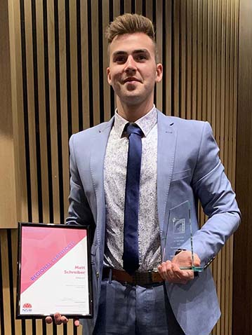 Another ‘Award Winning Trainee’ At Hedweld